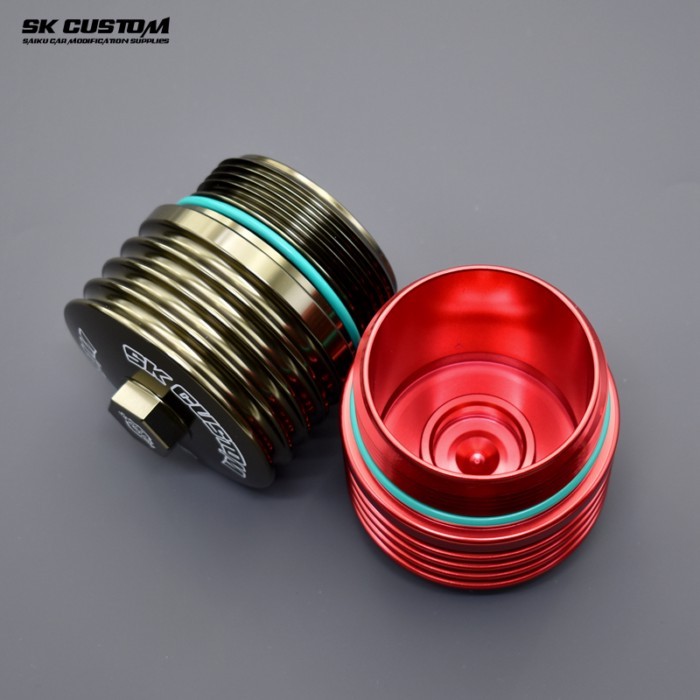 SK CUSTOM For Mini F54 F55 F56 F57 F60 B36 B37 B38 B46 B47 B48Engine Oil Filter Cap Forged Aluminum
