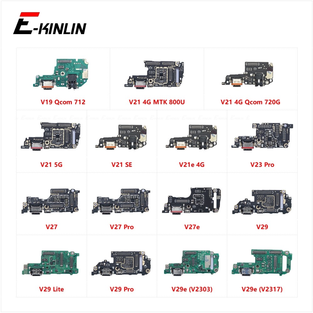 Charger Flex สําหรับ Vivo V19 V21 4G MTK 800U Qcom SE V21e V23 Pro V27 V27e V29 Lite V29e USB ชาร์จ 