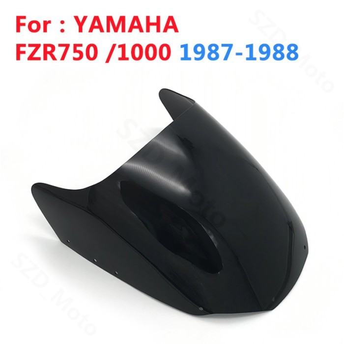 For YAMAHA FZR750 FZR1000 FZR 750 1000 1987 1988 Motorcycle Accessories Windshield Windscreen Wind