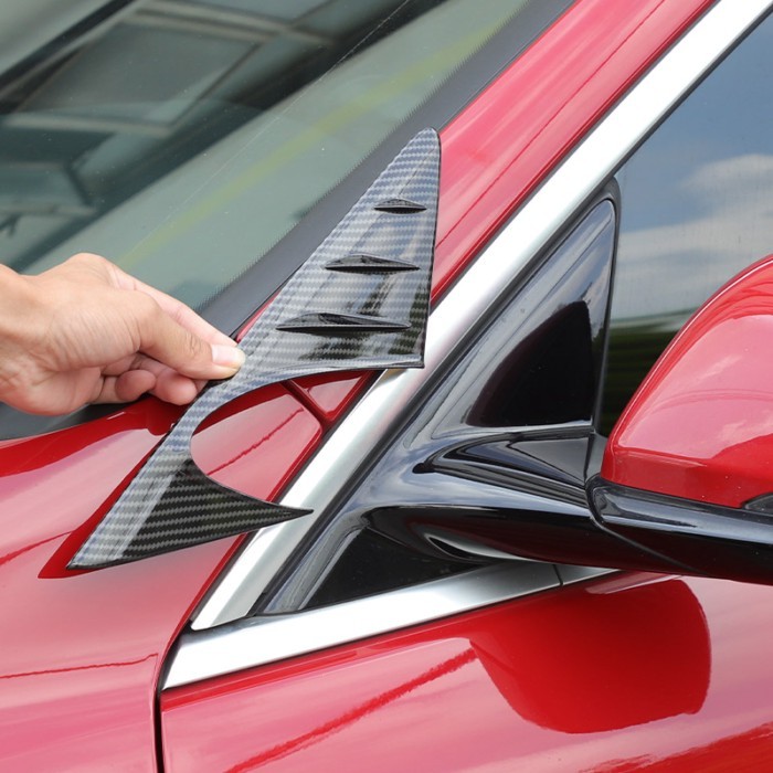 For BMW 1 Series 2 Series F40 F44 2020-2024 Rearview Mirror Side Triangle Spoiler Trim Decorative S