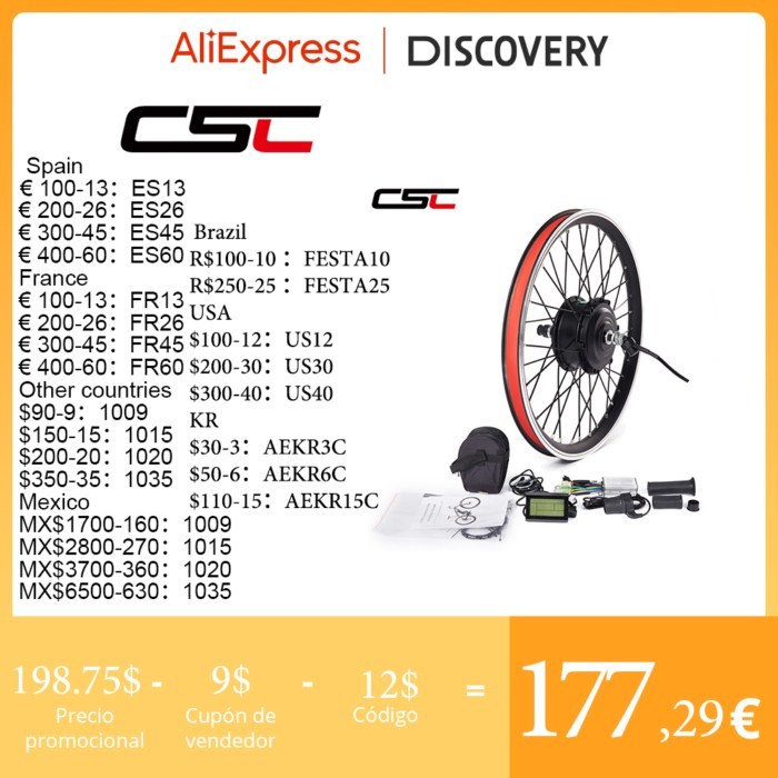 electric bike Conversion Kit MXUS XF07 XF08 gear Motor 36V 250W 350W 48V 500W Bicycle wheel 20 24 2