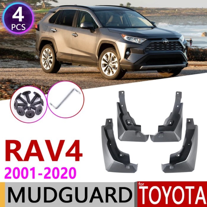 Mudflaps for Toyota RAV4 RAV 4 XA20 20 XA30 30 XA40 40 XA50 50 2001~2020 Fender Mud Guard Flap Spla