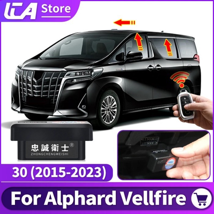 For Toyota Alphard Vellfire 30 20 Series Modification Accessories Interior Window Lifter OBD Tuning