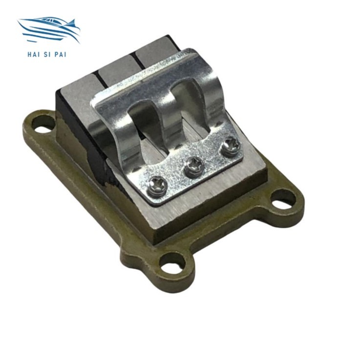 HAISIPAI 6J1-13610 Outboard Engine Boat Motor Intake Valve Assembly for Yamaha 2 Stroke 4 HP 6J1-13