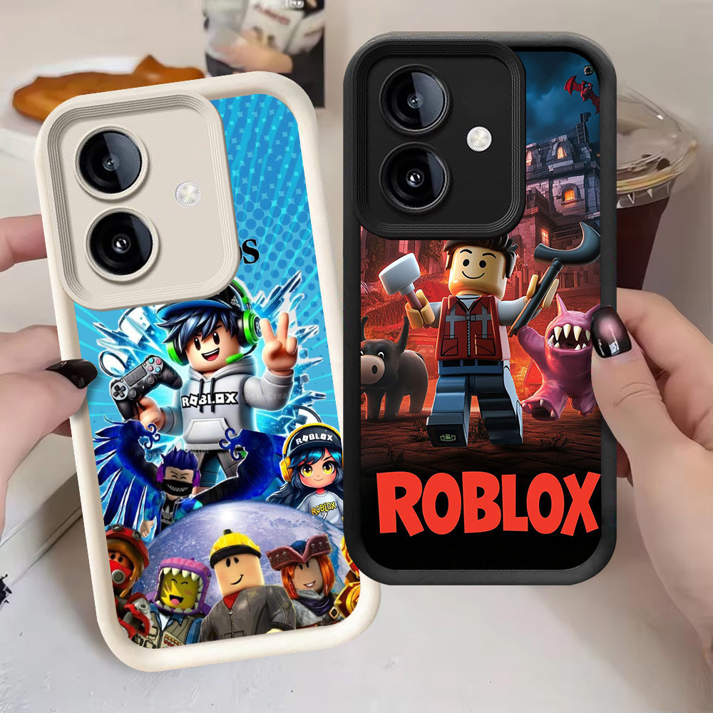 G-46 Roblox Casing สําหรับ Xiaomi Poco M7 Pro Redmi A2 C65 13C 15C K60 A1 Ultra 5G