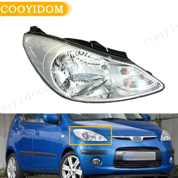 Car Front Bumper Fog Car Lights Headlight foglamps For car For Hyundai I10 2007-2011 92101-0X010 92