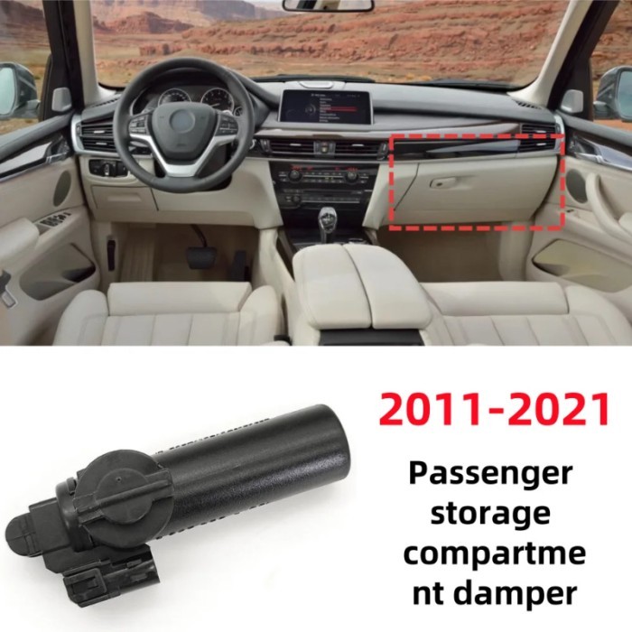 For BMW 1 Series 2 Series 3 Series 4 Series X5X6 2011-2021 Car Passenger Glove Box Shock Absorber O
