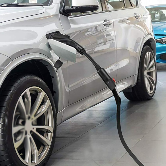 EVSE Tesla to SAE J1772 Type1 Adapter Max 40A 250V Electric Vehicle EV Charger For Tesla Model X 3