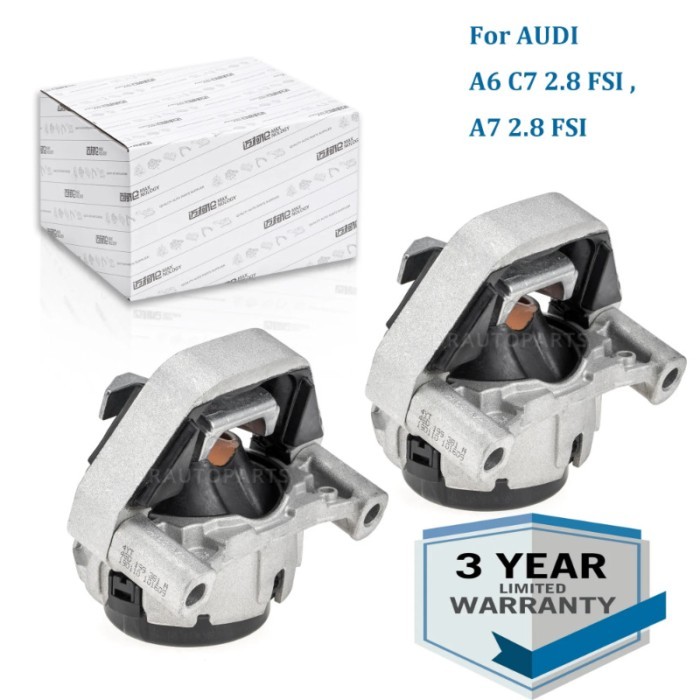 Left and Right  Pair Engine Mount 4G0199381M,4G0199381,4G0199381MJ/MK/ML/D/E/LE For AUDI A6 C7 2.8