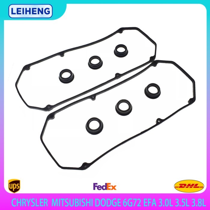 ENGINE Valve Cover Gasket Set Fit For CHRYSLER MITSUBISHI DODGE 6G72 EFA 3.0L 3.5L 3.8L 3.0 3.8 L T
