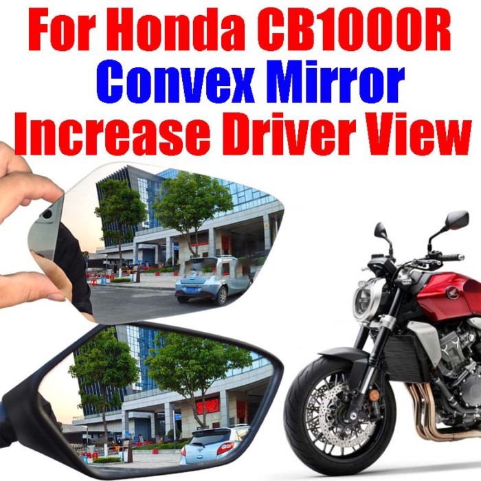 For Honda CB1000R CB1000 R CB 1000 R 1000R Accessories Convex Mirror Enlarge Increase Rearview Mirr