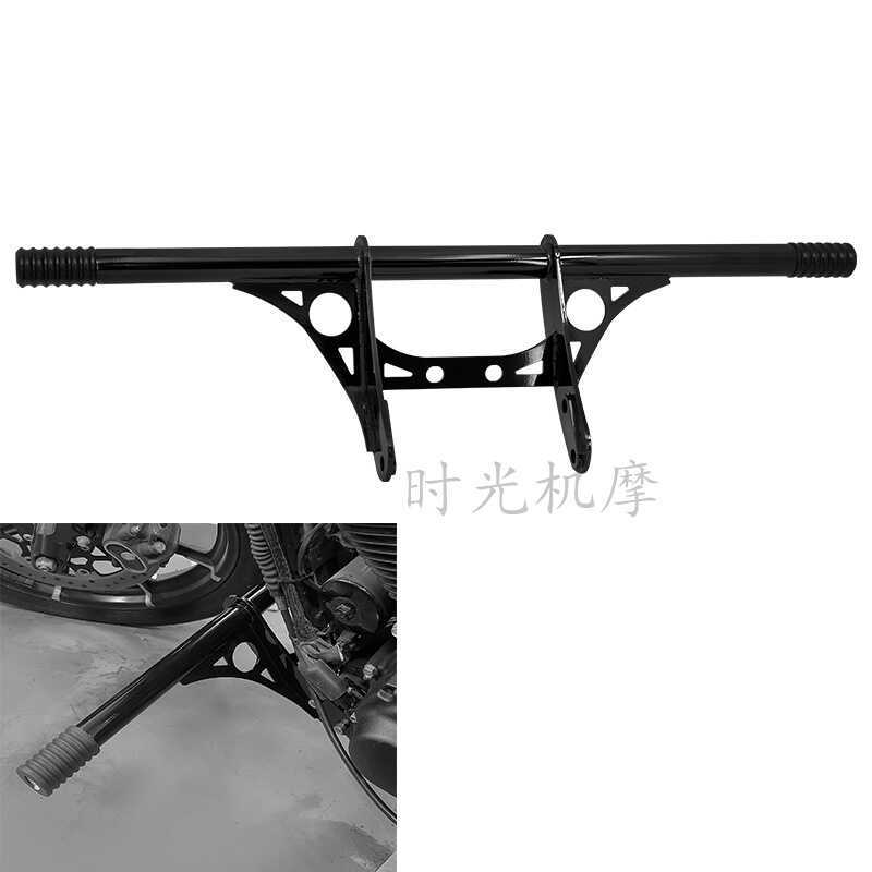 เหมาะสําหรับ Harley XL883 1200 48 72 ดัดแปลง Slotted การแข่งขันกันชน Slotted Bar Slotted Bar Guard B