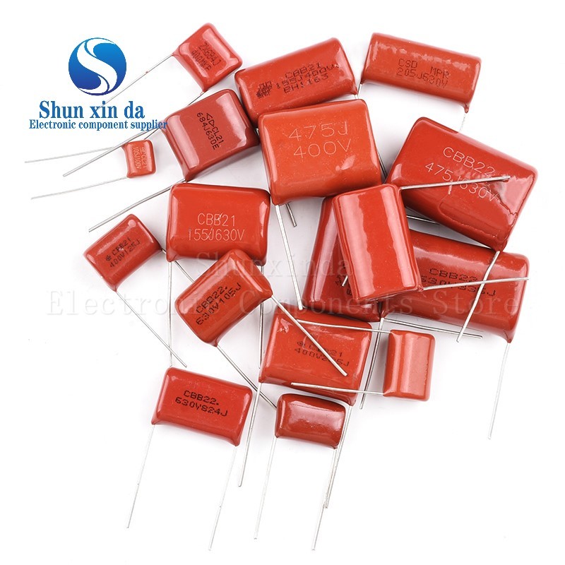 10PCS CBB 400V 104J 103J 473J 447J 105J 225J 224J 223J 2.2UF 0.1UF 0.47UF 1UF 4.7UF 10NF-10UF Polypr