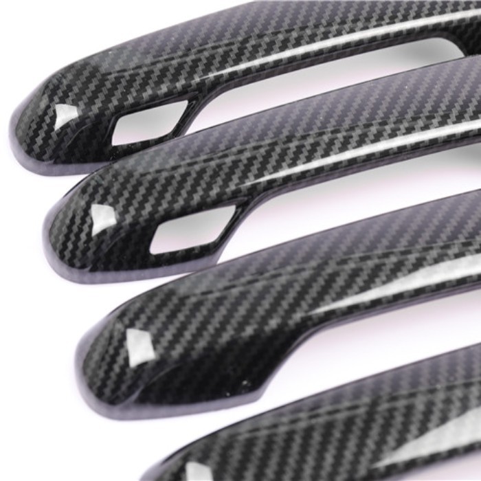 Carbon Fiber Door Handle Bowel Cover For Toyota Land Cruiser Prado 150 2010-2020 Land Cruiser 200 L
