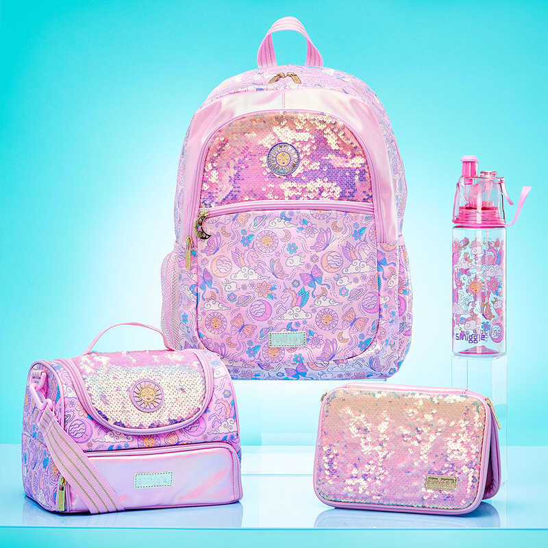 C Adorable Smiggle Australia Backpack For 1-3 Year Old Kids Picnic Day Trip Cute Little Kindergarte