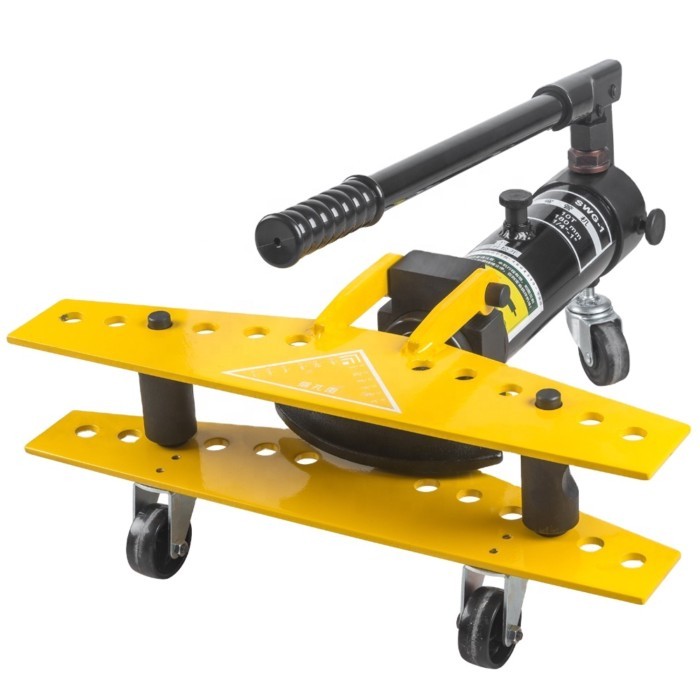 SWG-1  Hydraulic Pipe Bender Hydraulic Portable Manual Steel Conduit Pipe and Tube Bending Machine
