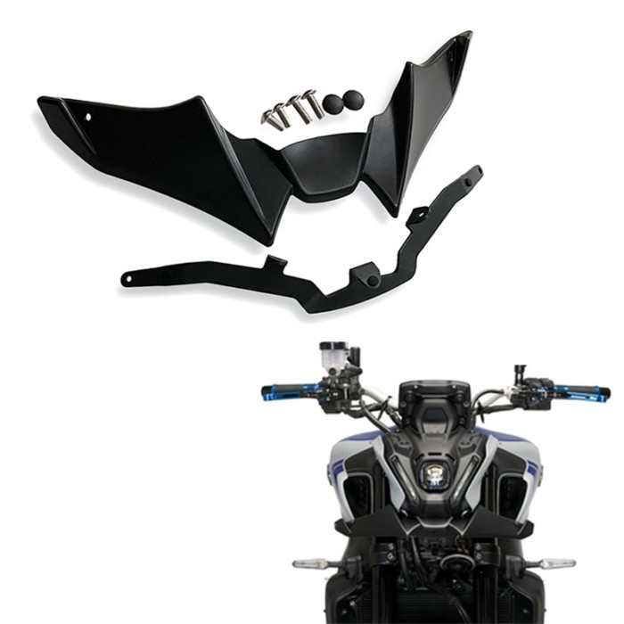 New For YAMAHA MT 09 MT-09 2021 2022 2023 2024 Motorcycle mt 09 MT09 SP Naked Front Spoiler Winglet