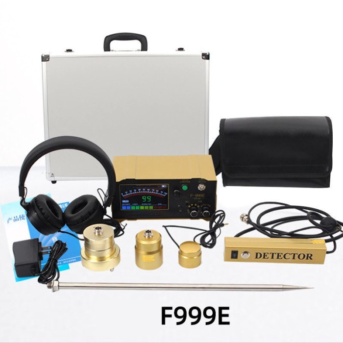 F999L/F999E water pipe leak detector household water pipe/floor heating leak detection indoor water