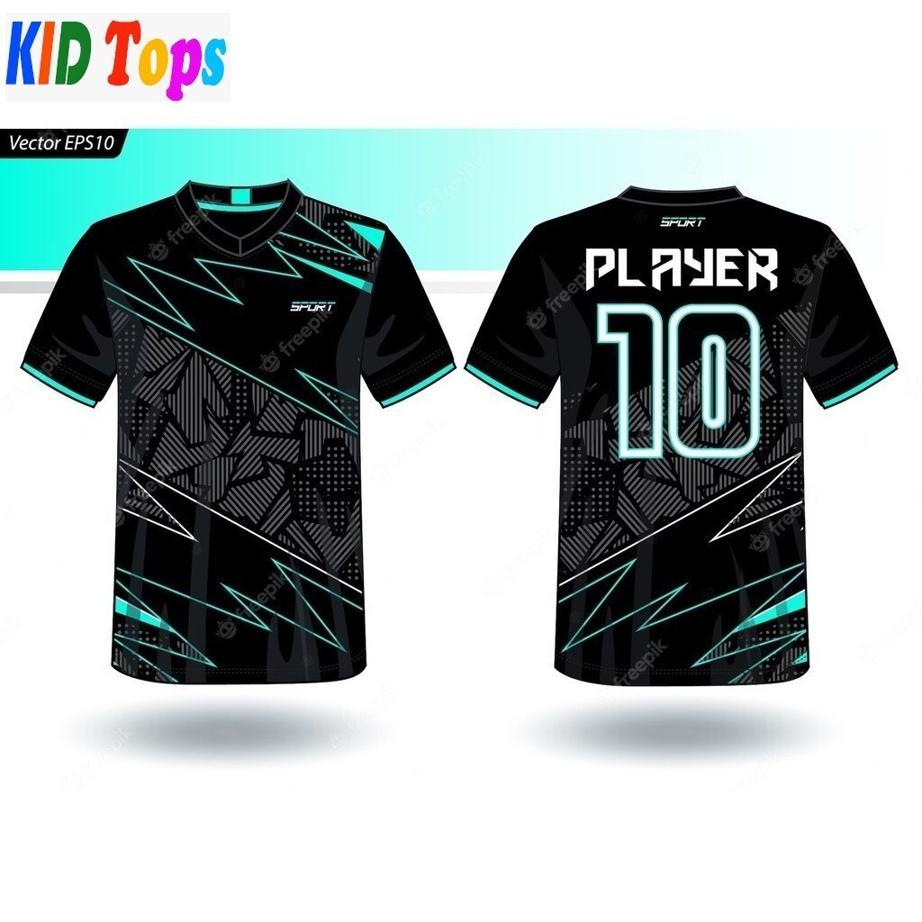 2026 เด็ก Baju Bola สีดําเสื้อฟุตบอลที่กําหนดเองชื่อจํานวน Jersey Bola ฟุตบอลมาเลเซีย Baju Sukan ฟุต