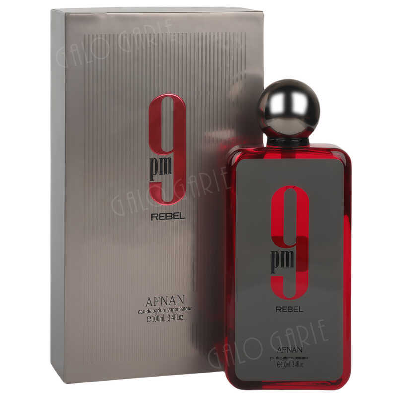 Afnan Perfume Red 9PM Rebel 3D Standard MZ-201B น้ําหอมอาหรับการค้าต่างประเทศตะวันออกกลาง