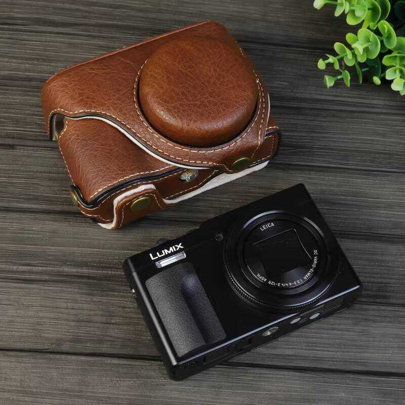 เหมาะสําหรับ Panasonic ZS99 กระเป๋ากล้อง Crossbody เคสหนังป้องกัน DC-TZ99 ฐานป้องกันการชนกัน zs99 St