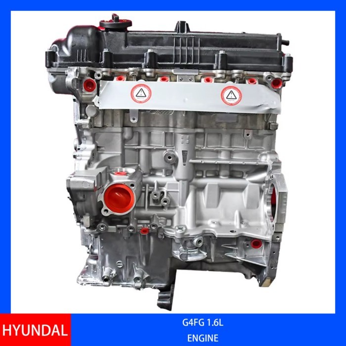 G4FG 1.6L Engine 90.2KW 4Cylinder Bare Engine for Hyundai