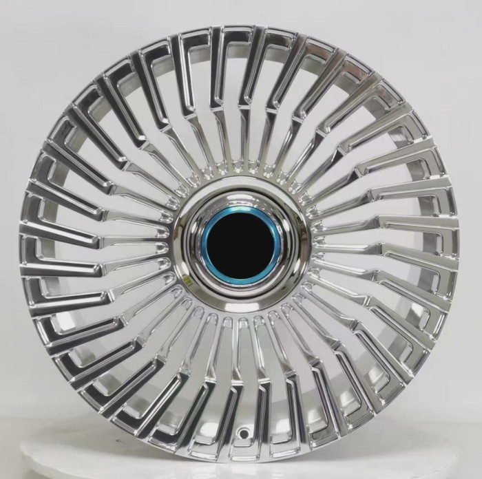 Chrome Polishing Multi-spokes 5x112 Wheels Rims 18 19 20 21 22 23 24 Inch For Mercedes Wheels W222