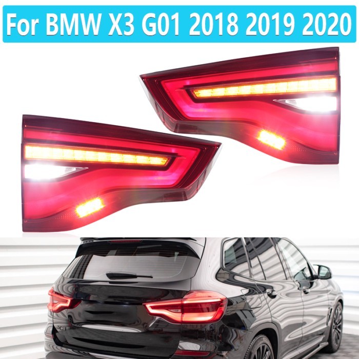 Inner LED Tail Light For BMW X3 G01 2018 2019 2020 Rear Light Driving Lamp Brake Lamp Stop Brake Li