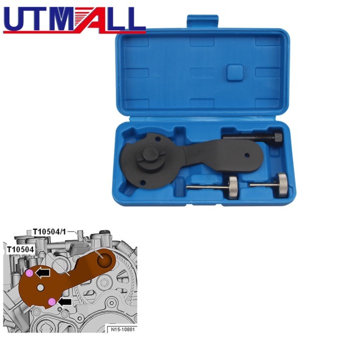 Camshaft Locking Tool Kit For V-W Au-di Go-lf 1.2 1.4 T-F-S-I EA211 Engine Timing Tool T10504 T1034