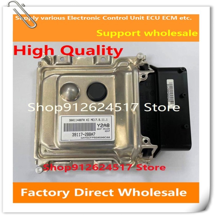 ECM ME17.9.11.1 ECU 39117-2BBA7 Y2A8 Electronic Control Unit Car Accessories 39130-2B585 MRM4 For H