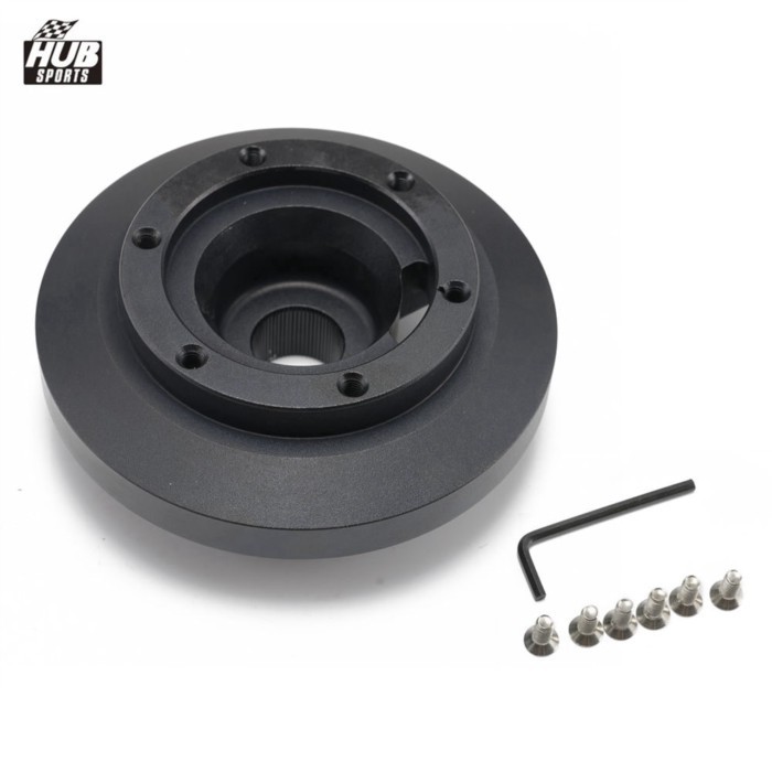 HUB sports Racing Steering Wheel Short HUB Adapter Boss Kit For BMW E46 323i/325/328i/M3 1999-2005