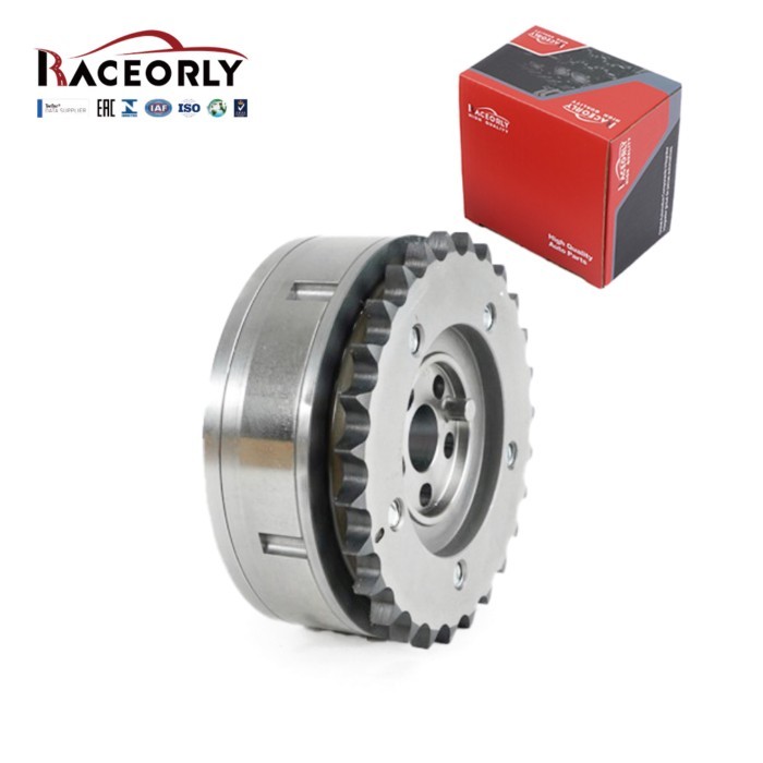 RACEORLY Camshaft Adjuster Sprocket For VW CC Phaeton R36 Q7 3.6L 03H109087D