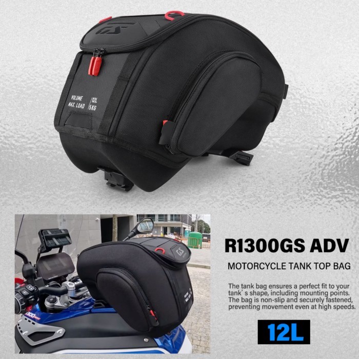 Motorcycle Tank Top Bag For BMW R1300GS Adventure R 1300 GS ADV GSA1300 R1300 GSA 12L Large Capacit