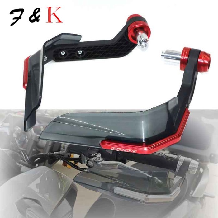 logo GP800 Motorcycle Handguard Shield Hand Guard Protector Windshield  For GILERA GP800 GP 800