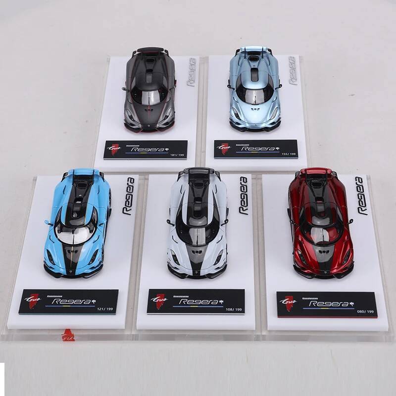 GUO 1:64 Koenigsegg Regera เรซิ่นรถรุ่น Limited Edition 199