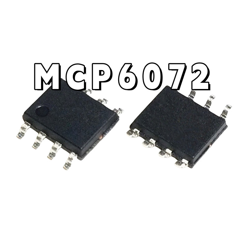 ยี่ห้อใหม่ MCP6072-E/SN MCP6072T-E/SN Patch SOP8 MCP6072E MCP6072