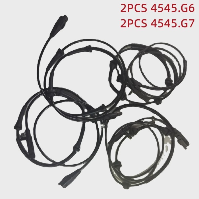 4 pcs F/R L/R ABS Wheel Speed Sensor For PEUGEOT 407 2004-2009 4545.G6 4545.A9 4545.G7 4545.C0 9642