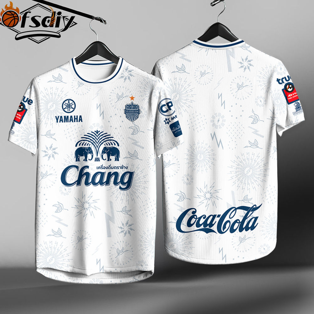 เสื้อฟุตบอลไทยลีก สีดำ ทรงหลวม ระบายเหงื่อดี