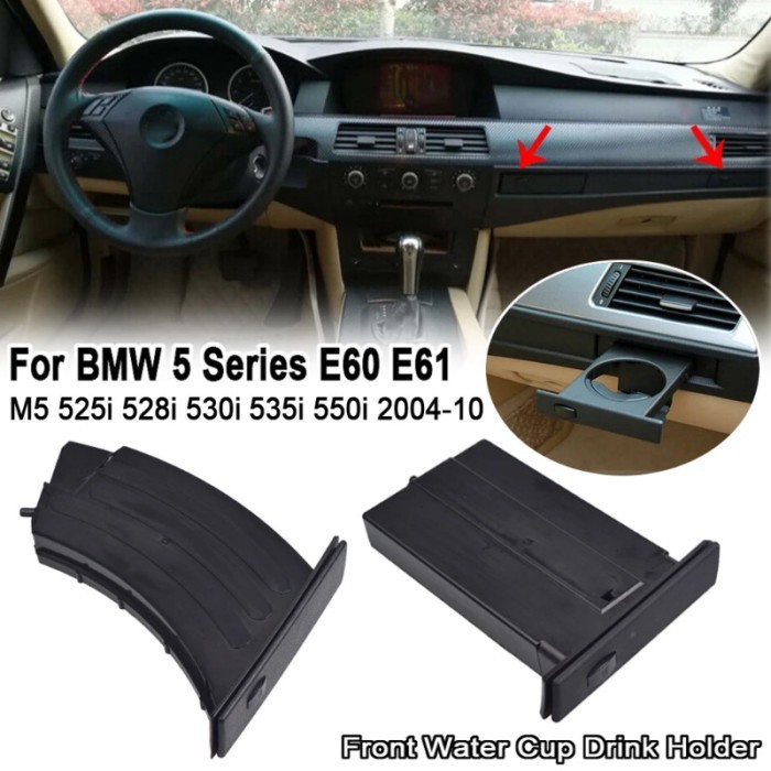 New Car Front Drink Cup Holder OEM For BMW 5 Series E60 E61 M5 525i 528i 530i 535i 550i 2004-2010 5