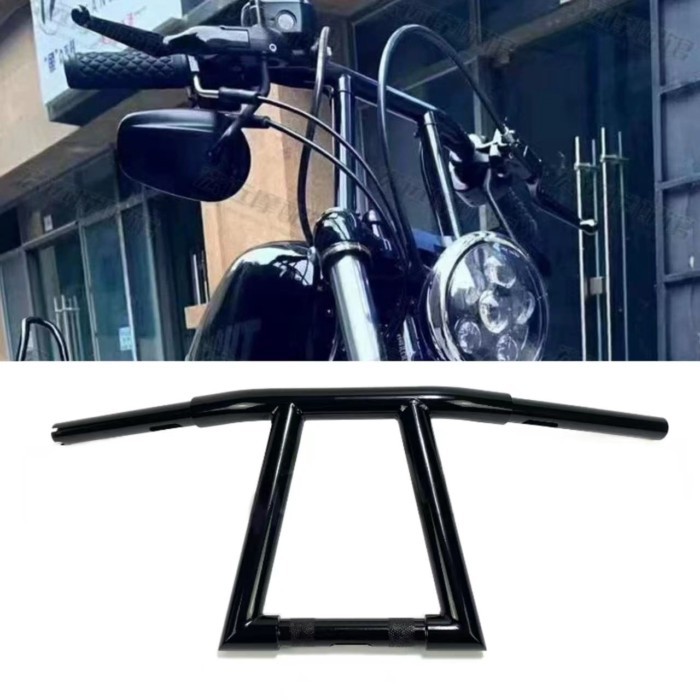 Motorcycle 1'' To 1-1/4'' Ape Window Handlebars For Harley Sportster XL883 XL1200 X48 883 1200 Hand