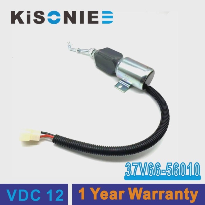 37V66-56010 12V/24V Fuel Shut Off Solenoid 05CF24 1751ES-12E6ULB1S1 P612-B5V24 Stop Solenoid 1700-1