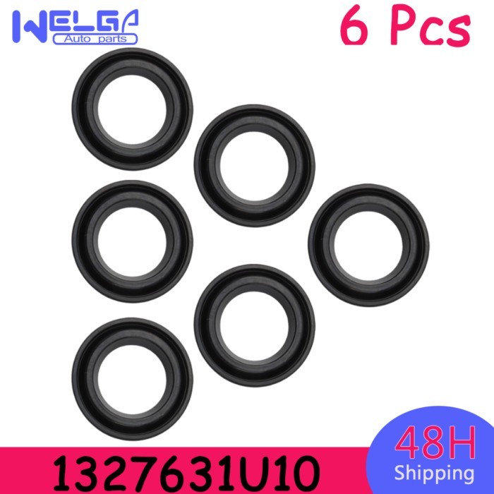 Car Accessories 6Pcs Spark Plug Tube Seal Set 1327631U10 ES72481 1327631U1A For INFINITI I30 QX4 NI
