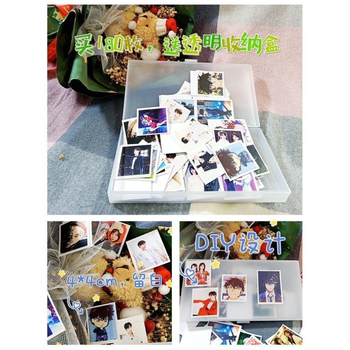 ♞,♘530 ZeeNunew ละครไทยผ่านท้องฟ้าใกล้คุณ Li Hailin Jingyun Sea View 30 แผ่นคู่มือสติกเกอร์กาวตู้เย็