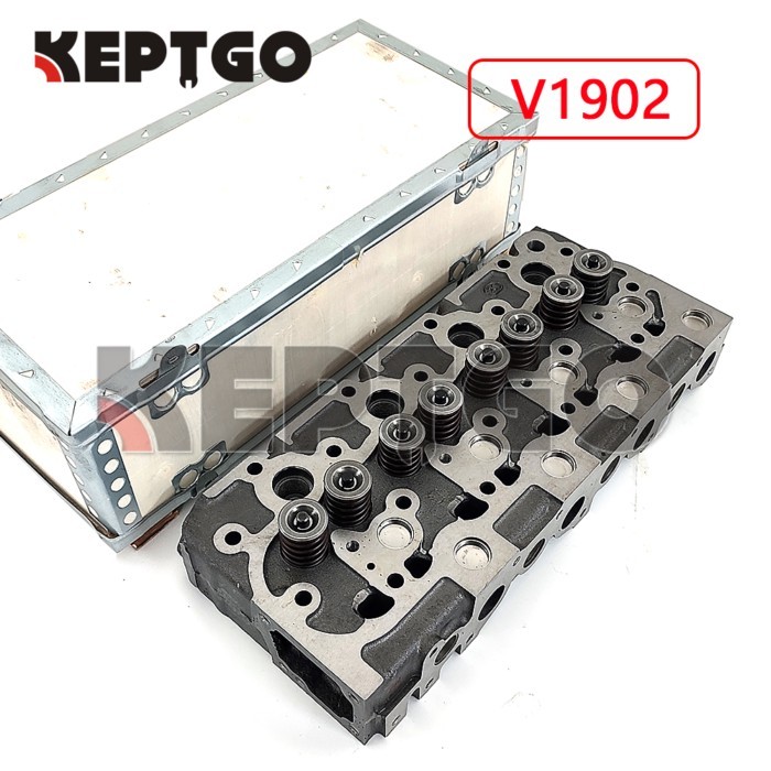 V1902 Cylinder Head For Kubota V1902 Engine Parts Cylinder Head With Valve