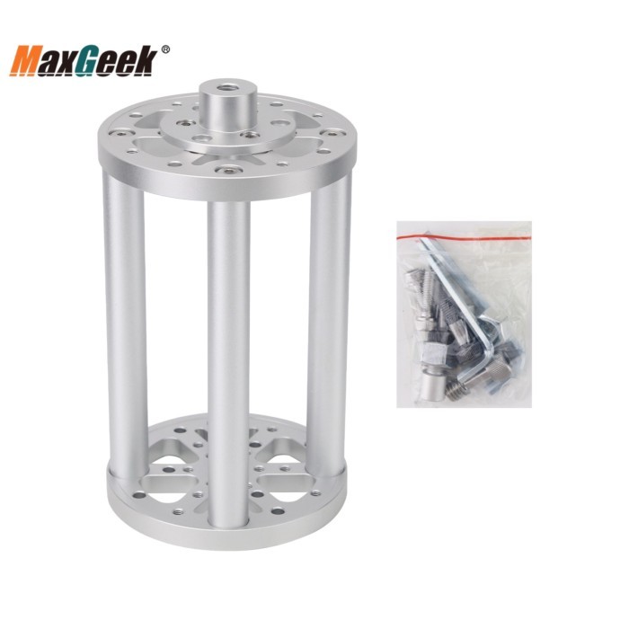 Maxgeek MT-200 195mm Equatorial Mount Extension Support Height Increasing Joint for SkyWatcher EQ3/