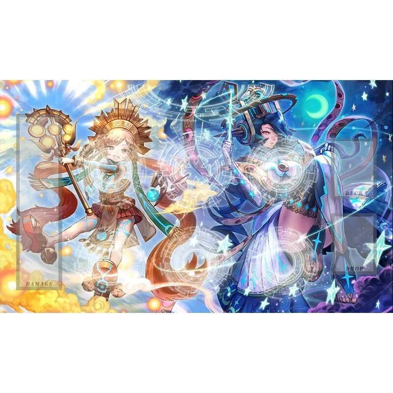 การ์ดไฟท์!! Vanguard 600x350mm Tokura Misaki Sendou Aichi ผู้เล่นเดี่ยว Field Battle Playmat อะนิเมะ
