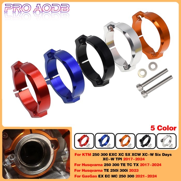 For KTM TPI EXC 300 250 XCW Six Days 2017-2024 Husqvarna TE300i TE250i GasGas EC 300 Exhaust Tip Mu