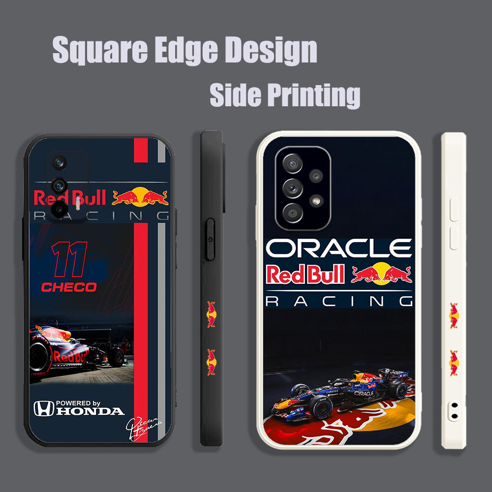 ปลอกสําหรับ OPPO A71 F9 Pro Reno6 Z Reno5 A94 A8 A31 2020 A1K A7X Red Bull Racing SDX13 เคสโทรศัพท์ข