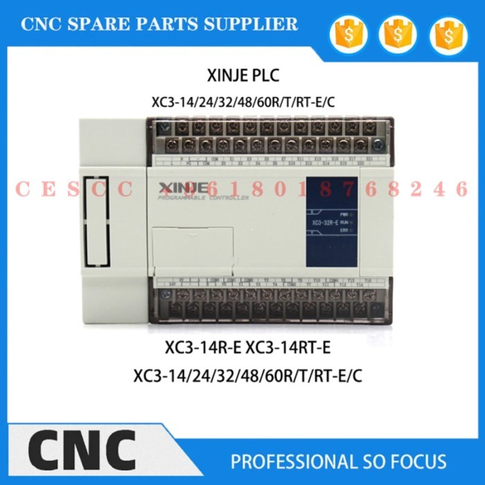Original XINJE PLC XC3-14R-E XC3-14RT-E XC3-14/24/32/48/60R/T/RT-E/C XC3-24RT-E XC3-32R-E XC3-42T-E