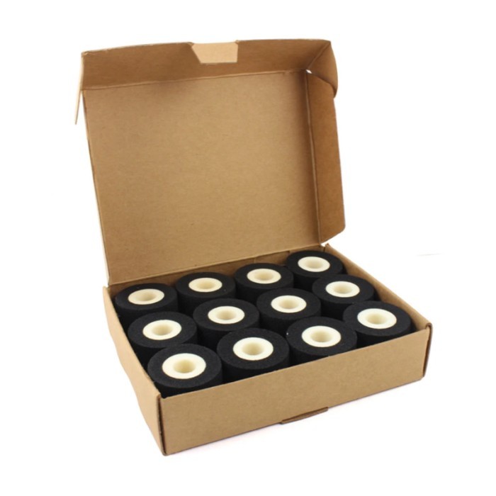 Black 36x16mm 36x32mm 36x36mm 36x40mm 36x35mm 40x40mm hot stamp coder ink roll for MY380F DK1000 DK